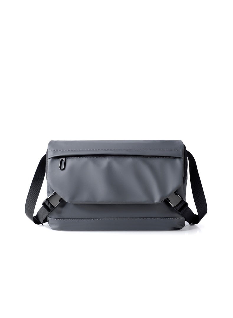 Single shoulder bag, men's crossbody bag, fashionable outdoor bag, trendy hand-held casual men's bag - Image 5